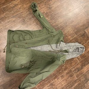 sweatshirt jacket